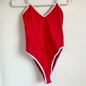 Red Bodysuit